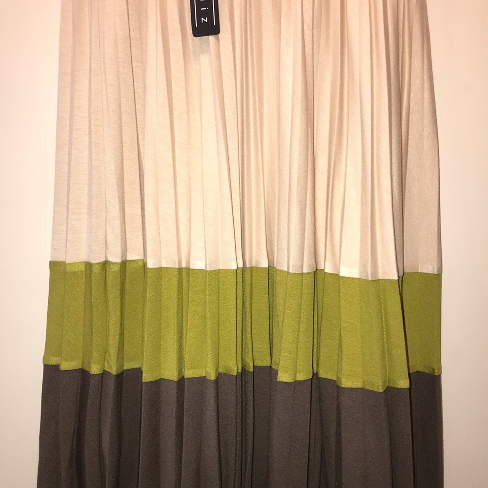Paniz pleated skirt midi